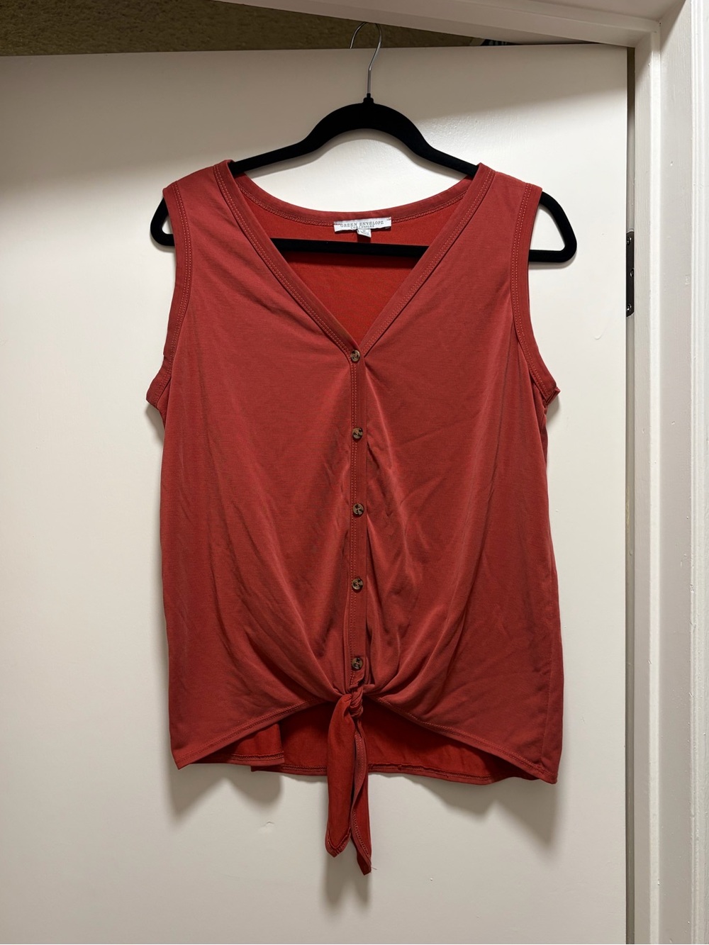 Dark Coral Tank Top